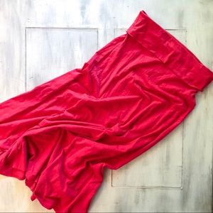 Pink LuLaRoe Maxi Skirt